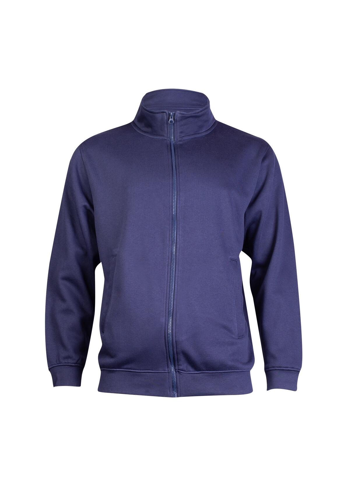 Uneek Clothing UC212 Navy Deluxe Unisex Sweat Jacket