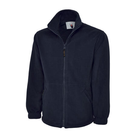 Uneek Clothing UC601 Navy Heavyweight Full Zip Fleece Jacket