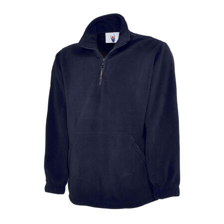 Uneek Clothing UC602 Navy Classic 1/4 Zip Fleece Jacket