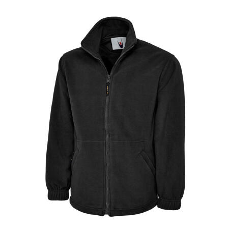 Uneek Clothing UC604 Black Classic Full Zip Fleece Jacket