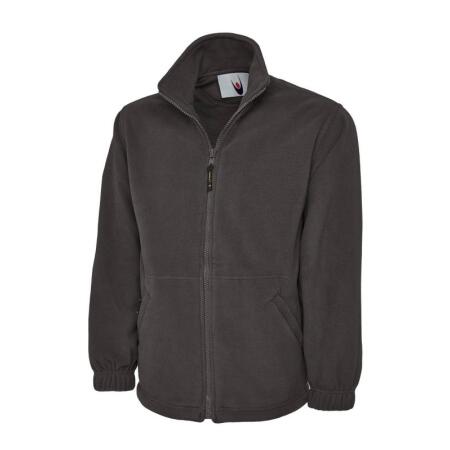 Uneek Clothing UC604 Charcoal Classic Full Zip Fleece Jacket