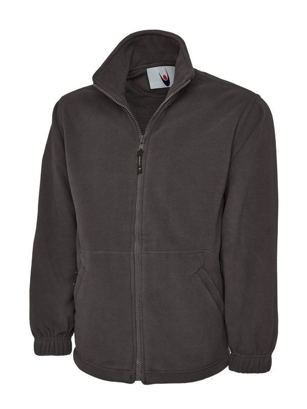 Uneek Clothing UC604 Charcoal Classic Full Zip Fleece Jacket