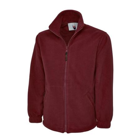 Uneek Clothing UC604 Maroon Classic Full Zip Fleece Jacket