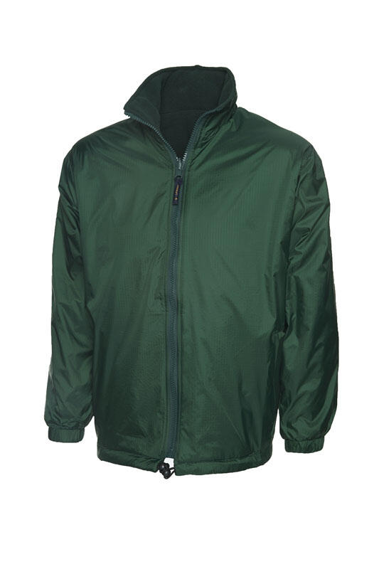 Uneek Clothing UC605 Bottle Green Classic Reversible Fleece Jacket