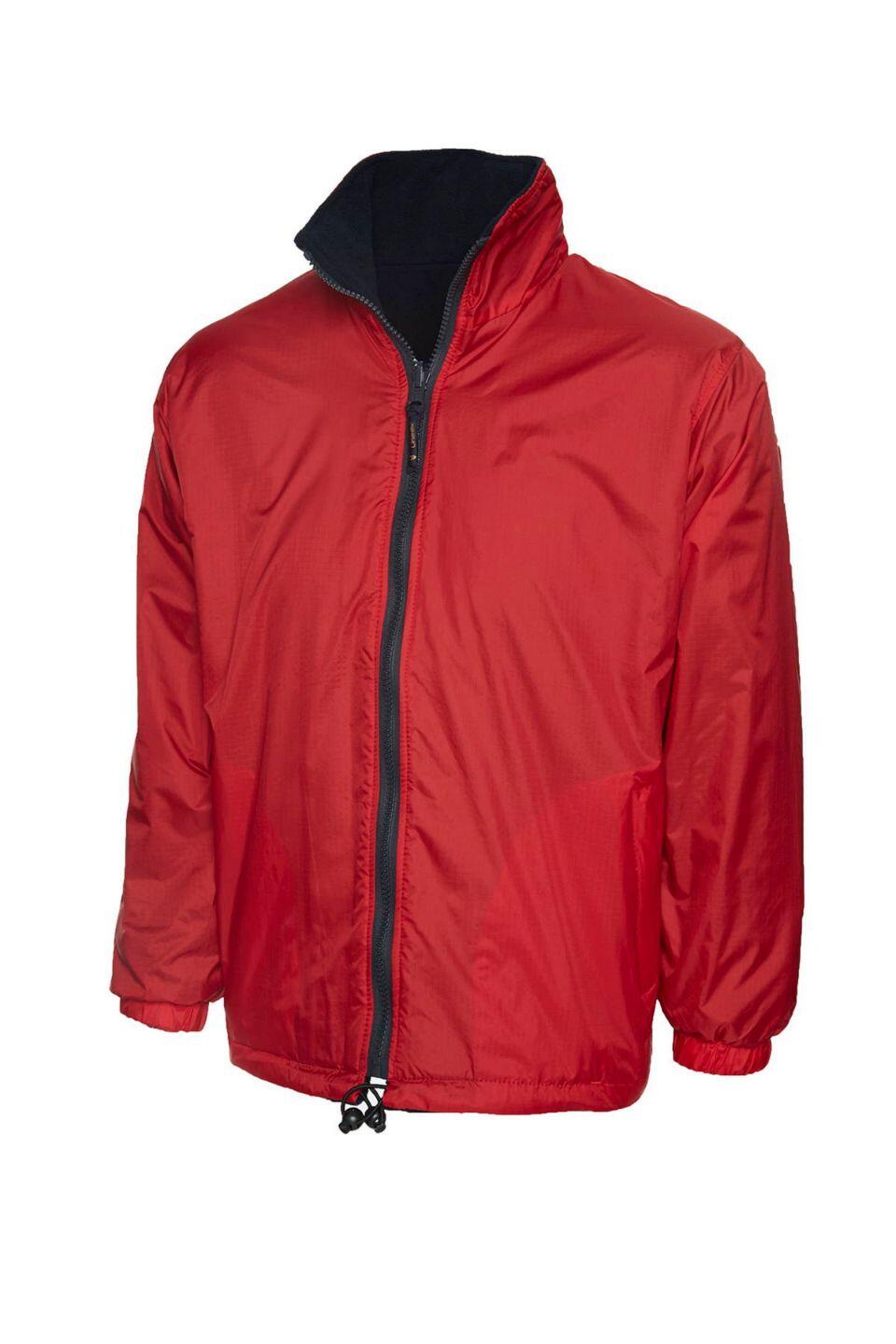 Uneek Clothing UC605 Red Classic Reversible Fleece Jacket