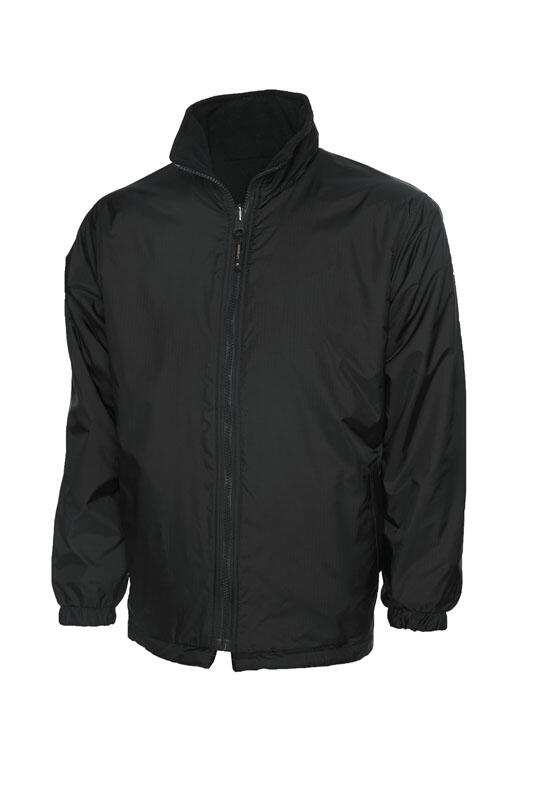 Uneek Clothing UC606 Black Childrens Reversible Fleece Jacket