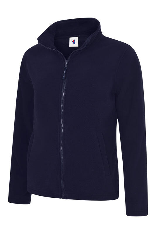 Uneek Clothing UC608 Navy Ladies Classic Full Zip Fleece Jacket