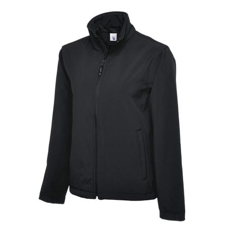 Uneek Clothing UC612 Black Classic Full Zip Soft Shell Jacket