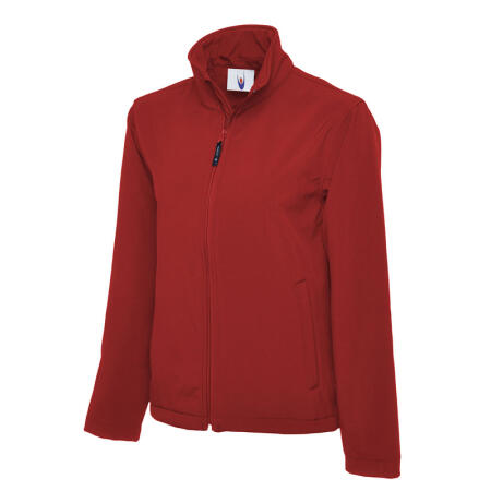 Uneek Clothing UC612 Red Classic Full Zip Soft Shell Jacket