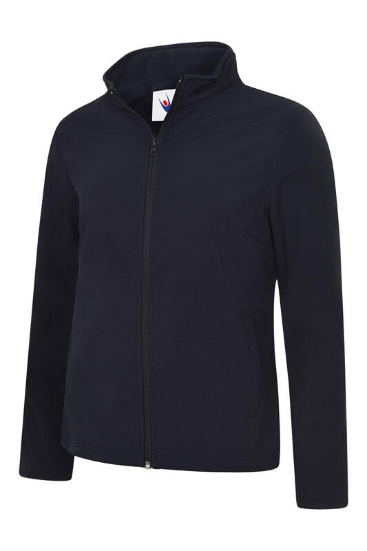 Uneek Clothing UC613 Navy Ladies Classic Full Zip Soft Shell Jacket