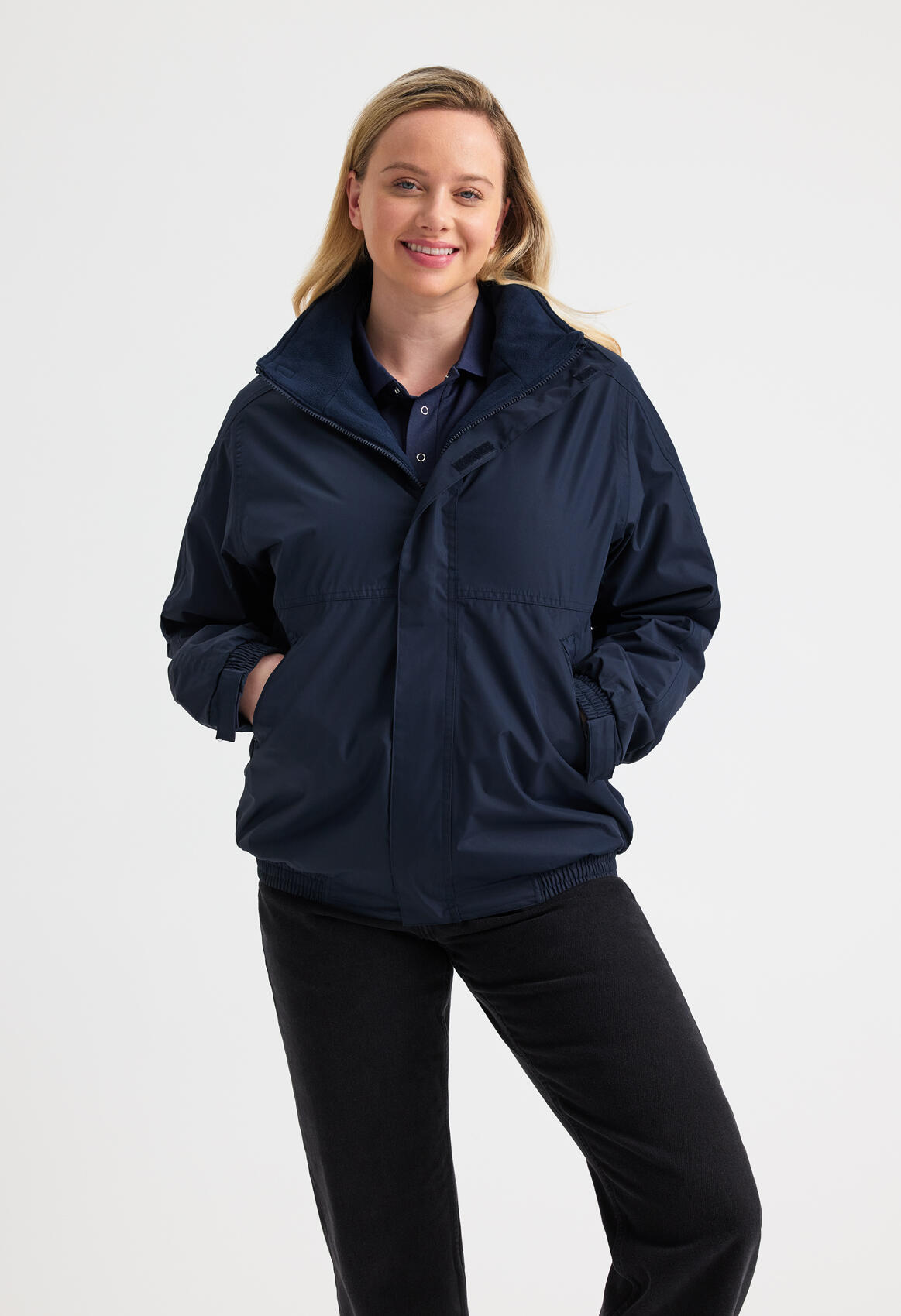 UC620 Black/Grey Premium Outdoor Jacket - Image 2