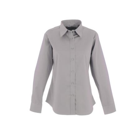 Uneek Clothing UC703 White Ladies Pinpoint Oxford Full Sleeve Shirt