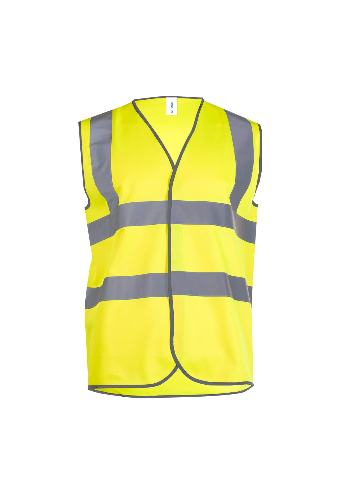Uneek Clothing UC801 Yellow Hi Vis Safety Waistcoat