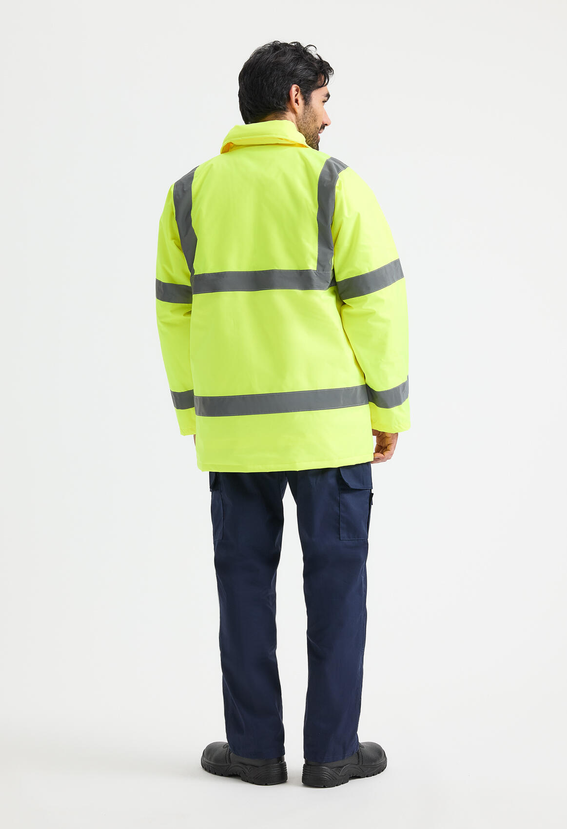 UC803 Yellow Hi Vis Road Safety Jacket - Image 2