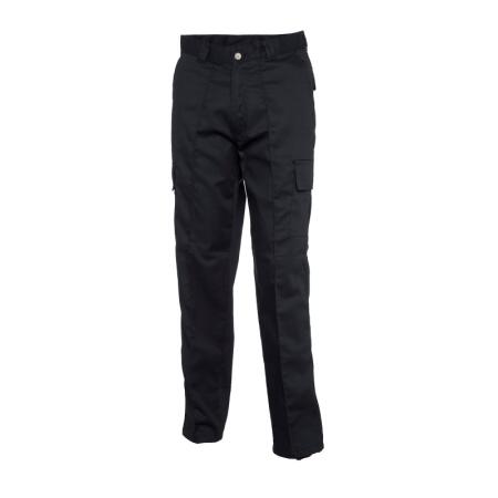 Uneek Clothing UC902S Black Cargo Trouser Short