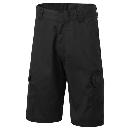 Uneek Clothing UC907 Black Mens Cargo Shorts
