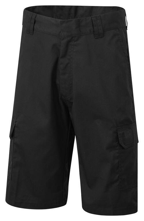 Uneek Clothing UC907 Black Mens Cargo Shorts