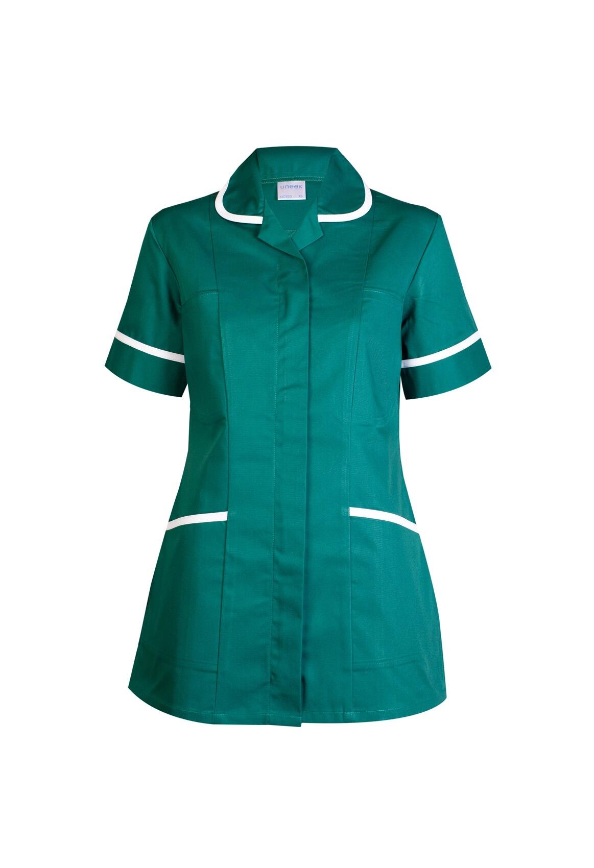Uneek Clothing UC923 Bottle Green Ladies Heavyweight Tunic