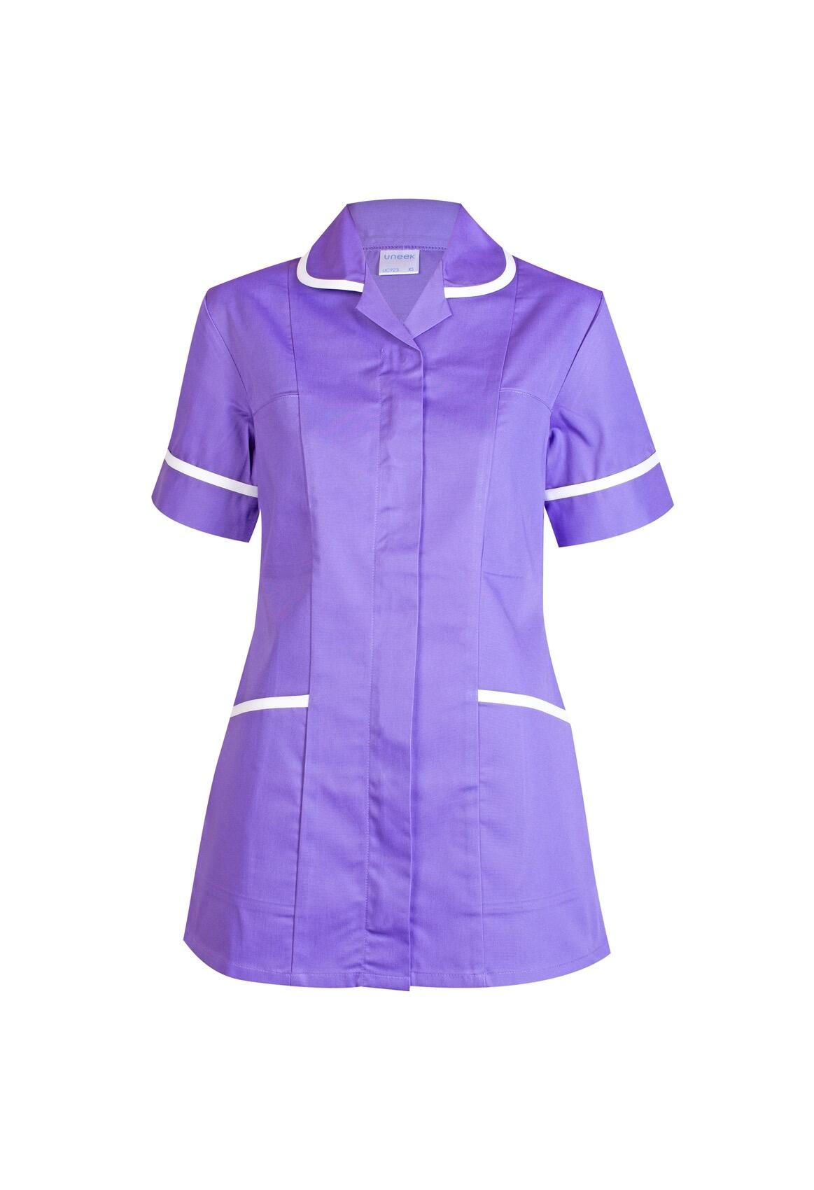 Uneek Clothing UC923 Purple Ladies Heavyweight Tunic