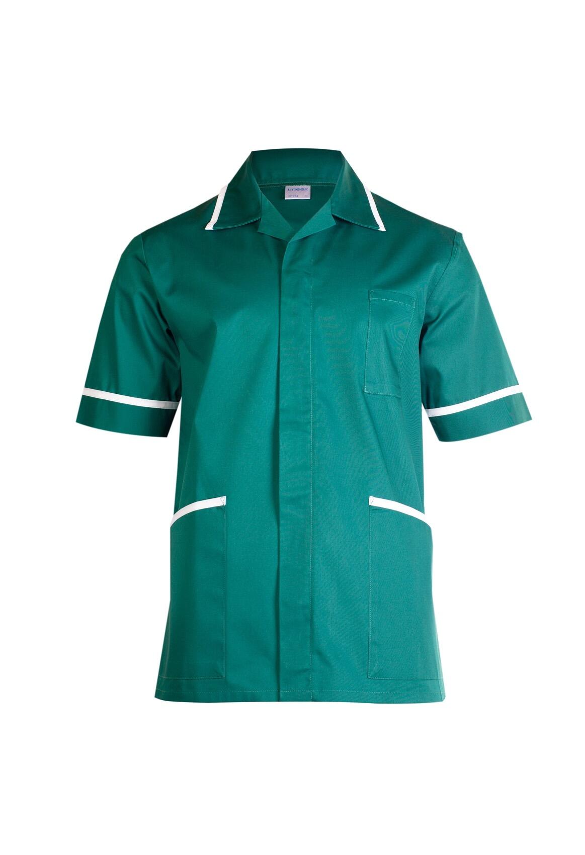 Uneek Clothing UC924 Bottle Green Mens Heavyweight Tunic