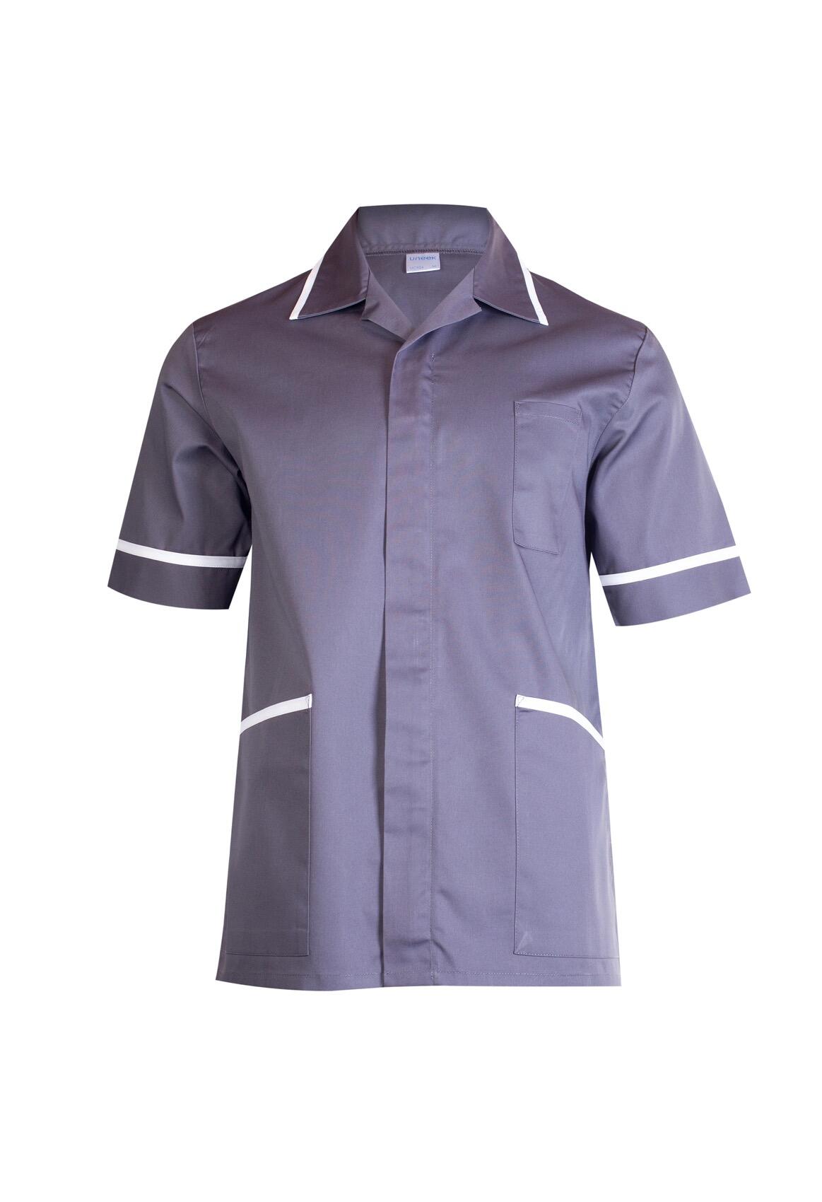 Uneek Clothing UC924 Convoy Grey Mens Heavyweight Tunic