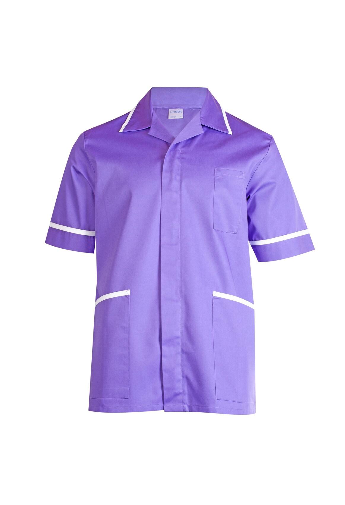 Uneek Clothing UC924 Purple Mens Heavyweight Tunic