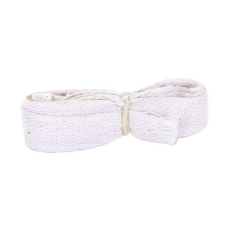 Beeswift Apron Cotton Ties 12Mm X 2M  White