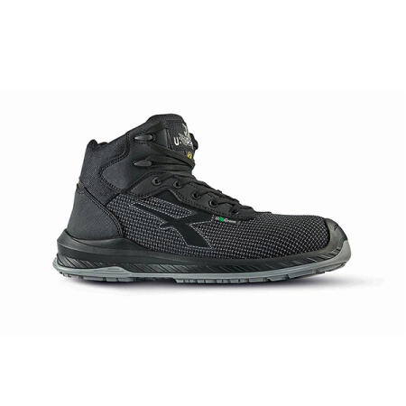 Upower Land Safety Boot Black