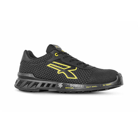 Upower Matt Light Safety Shoes Esd Black