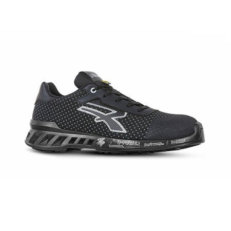 Upower Logan Light Safety Shoes Esd Black