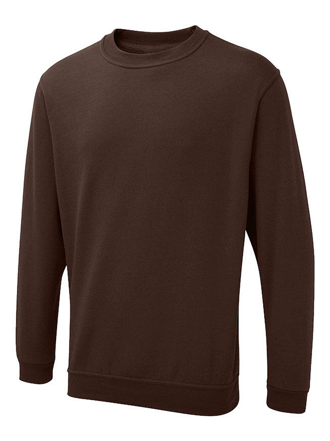 Uneek Clothing UX3 Brown The UX Sweatshirt