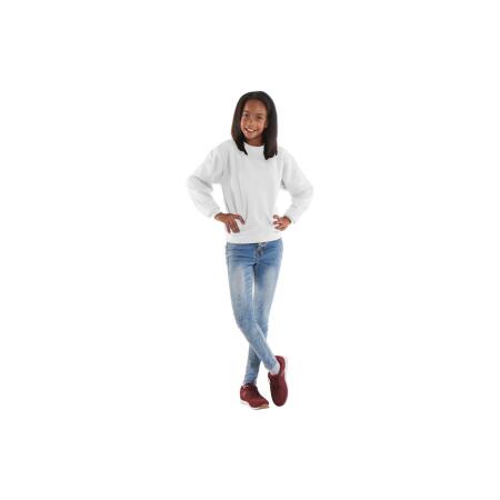 Uneek Clothing UX7 White The UX Children's Sweatshirt