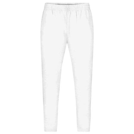 Uneek Clothing UX9 White The UX Jog Bottoms