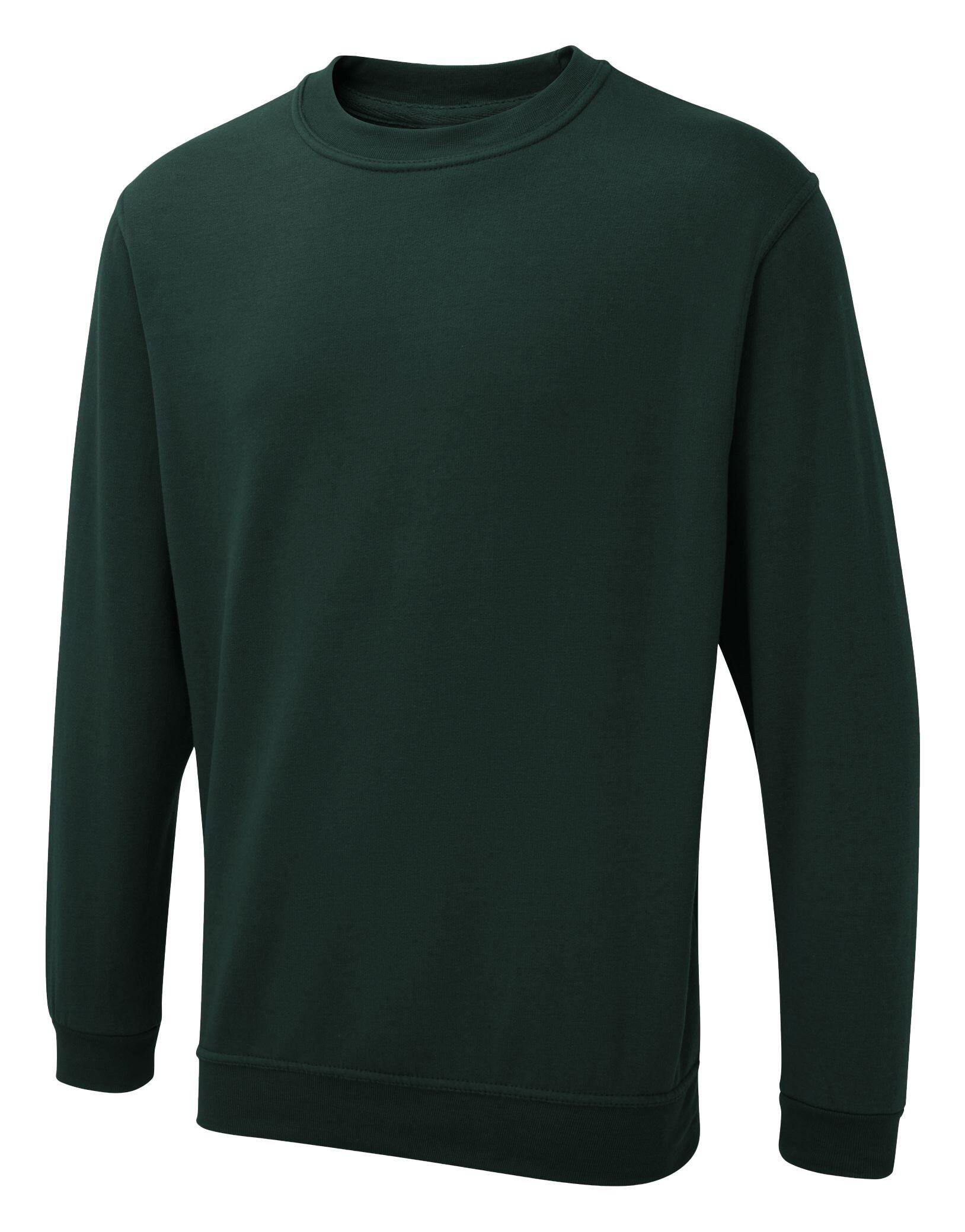 Uneek Clothing UX3 Bottle Green The UX Sweatshirt