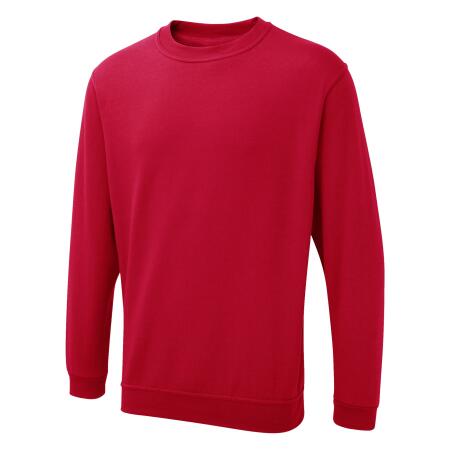 Uneek Clothing UX3 Red The UX Sweatshirt