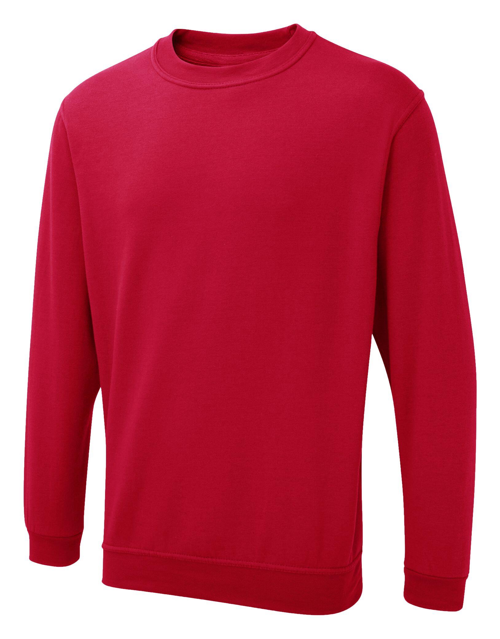 Uneek Clothing UX3 Red The UX Sweatshirt