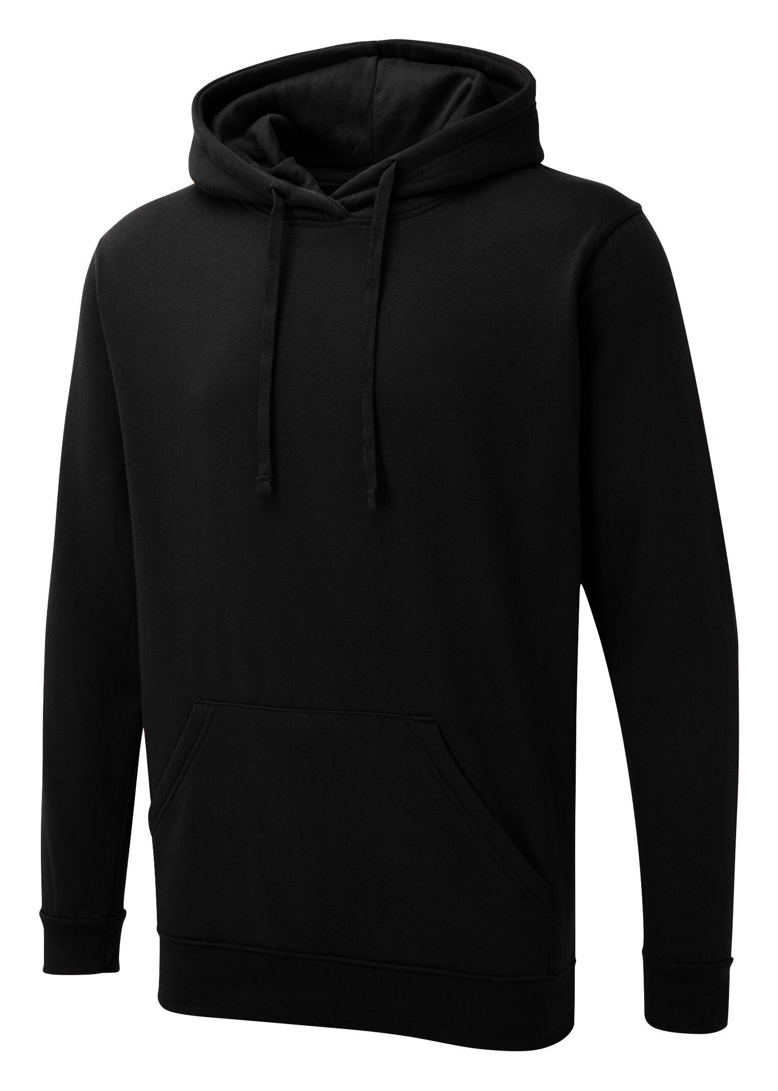 Uneek Clothing UX4 Black The UX Hoodie