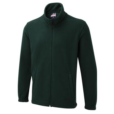 Uneek Clothing UX5 Bottle Green The UX Full Zip Fleece
