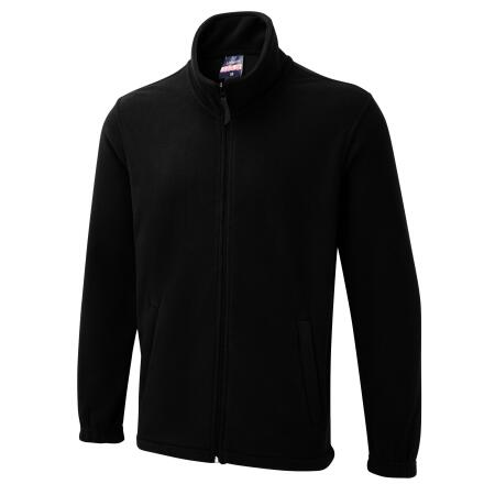 Uneek Clothing UX5 Black The UX Full Zip Fleece