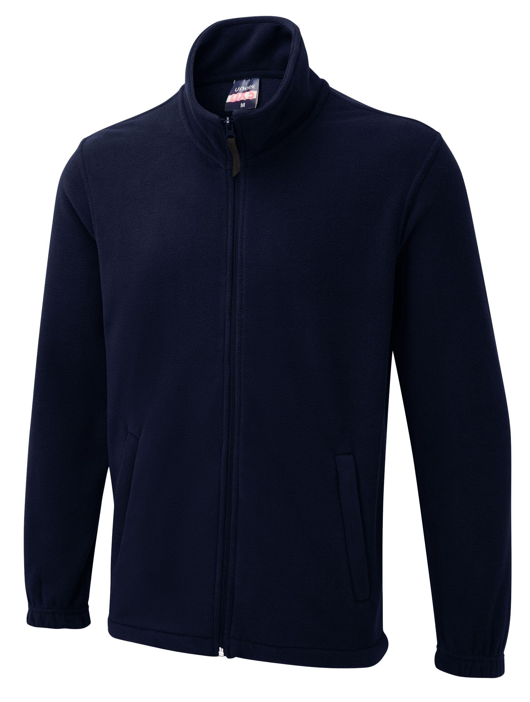 Uneek Clothing UX5 Navy The UX Full Zip Fleece