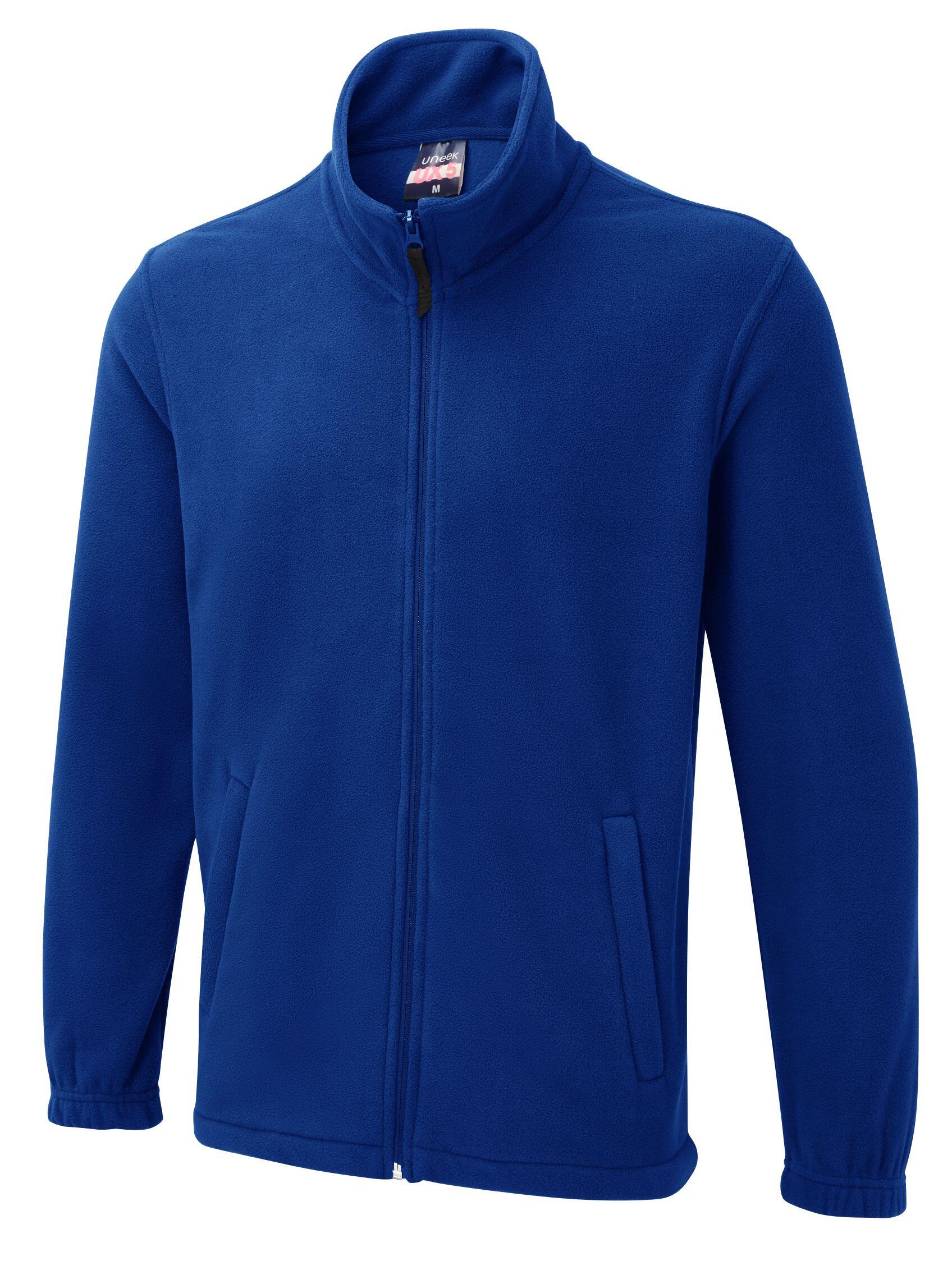 Uneek Clothing UX5 Royal The UX Full Zip Fleece