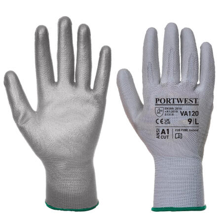 Portwest VA120 Vending PU Palm Glove Grey