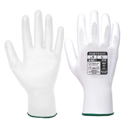 Portwest VA120 Vending PU Palm Glove White