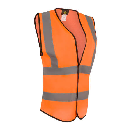Beeswift Womens Hi-Vis Waistcoat Orange