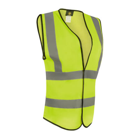 Beeswift Womens Hi-Vis Waistcoat Saturn Yellow