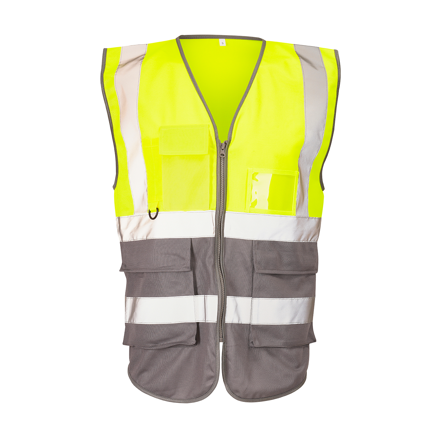 Supertouch Yellow/Grey Hi-vis 2 tone executive vest