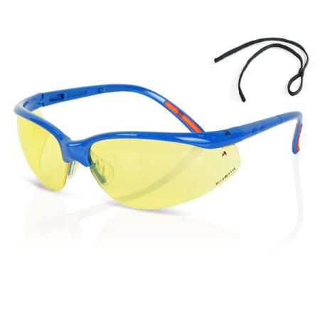 Beeswift Adjustable Safety Glasses Yellow