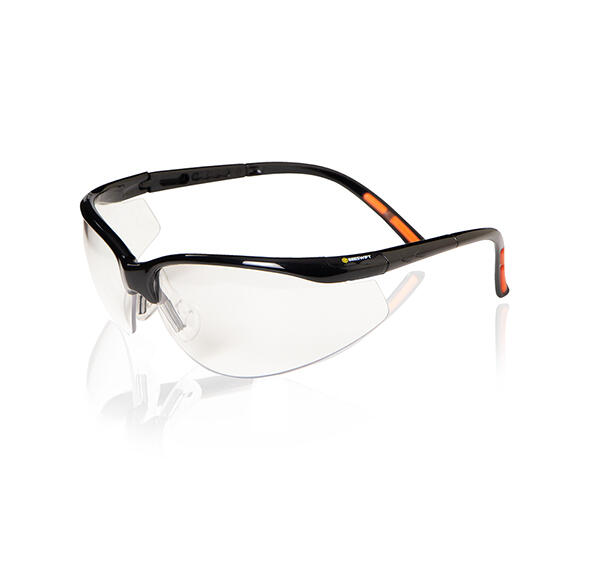 Beeswift High Performance Lens Adjustable Safety Glasses Grey