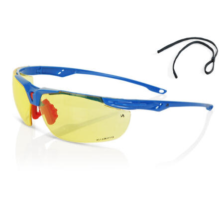 Beeswift Sports Style Safety Glasses Yellow