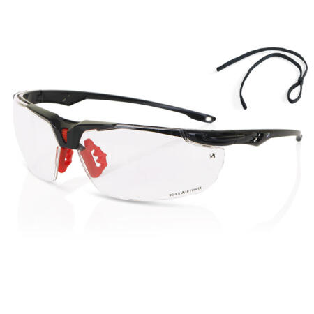 Beeswift High Performance Lens Sports Style Safety Glasses  Clear